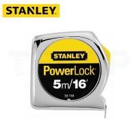 ราคา STANLEY ตลับเมตร Powerlock รุ่นสีเงิน 5 ม. No.33-158 (20736131694)