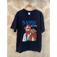 ราคา เสื้อยืดผู้หญิงกับน้องหมาใส่แว่น (40177526359)
