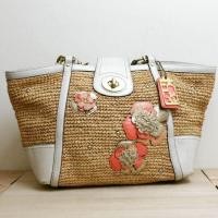 ราคา กระเป๋าสะพายสไตล์วินเทจ แบรนด์ Coach สินค้ามือสอง (748336035)