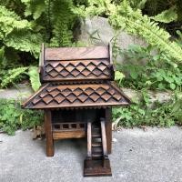 ราคา บ้านทรงไทย บ้านเรือนไทย บันไดหน้า S กว้าง 24 cm X ลึก 18 cm X สูง 28 cm ขนาดเล็ก ศาลพระภูมิ ไม้สัก ศาลไม้สัก (2956924227)