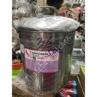 ราคา (ตราม้าแดง) หม้อก๋วยเตี๋ยว เบอร์ 36 ขนาด 28.5 ซม. 2 ช่องโค้ง ไม่มีปีก (29800649398)