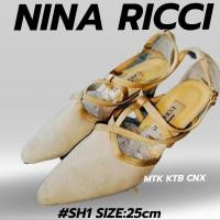 ราคา รองเท้าคัทชูNina ricciแท้มือสองญี่ปุ่น#SH1 (26284473015)