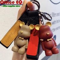 ราคา พวงกุญแจ พวงกุญแจหมี แบร์บริค Bearbrick พวงกุญแจรูปการ์ตูนหมีผูกโบว์ พวงกุญแจน่ารักๆ จี้ห้อยกระเป๋าพวงกุญแจรถ (8577493908)
