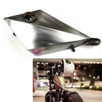 ราคา 8L Triangle Style Motorcycle Oil Petrol Gas Fuel Tank Universal For Harley Honda Steed400 600 (53155357343)