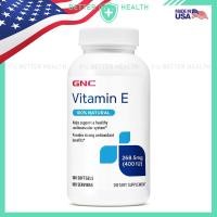 ราคา GNC VITAMIN E 400 IU 180 Softgels MADE IN USA (28668308866)