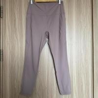 ราคา Preloved กางเกงเลกกิ้งผู้หญิง Uniqlo Airism Dusty Pink (57050489757)