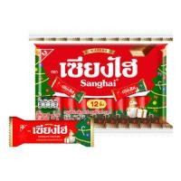 ราคา เซียงไฮ เวเฟอร์เคลือบครีมรสช็อกโกแลต 12 ชิ้น x 6 (328887) (46452152655)