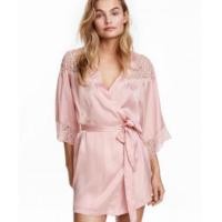 ราคา ใหม่ - H&M Pretty in Pink Lace Kimono (9374311864)