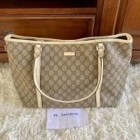 ราคา ของแท้ ขายเทตามสภาพค่า gucci joy tote monogram shopping กระเป๋าแบรนด์เนม กระเป๋ากุชขี่ ส่งต่อกระเป๋าแบรนด์เนมมือสอง (22507737587)