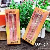 ราคา อายไลเนอร์ หัวปากกา WODWOD W739 เส้นคม ดำสนิท เขียนง่าย (9932982763)