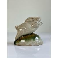 ราคา รูปปั้นดินเผาเคลือบ กระต่ายทะยานสู่ความสำเร็จ (27465711063)