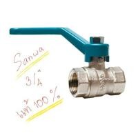 ราคา Sanwa บอลวาล์วทองเหลือง 3/4" (4163038695)