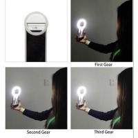 ราคา พร้อมส่งชาร์ตไฟได้ Selfie Ring Light ไฟเซลฟี่ สีขาว (136236997)