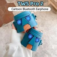 ราคา สต็อกพร้อม!กรณี + หูฟังไร้สายหูฟัง TWS Pro 2 การ์ตูน Octopus House บลูทูธ Fone 5.0 Intra ชุดหูฟังคุณภาพเสียงสูงสําหรับ Android & iOS (55355566786)