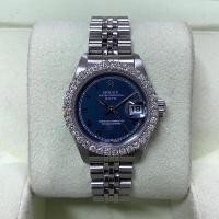 ราคา Rolex Datejust Lady หน้าน้ำเงินโรมันขอบเพชร 26 มิล (14900585470)