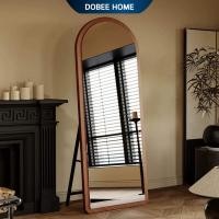 ราคา A 【รุ่นใหม่มาแล้ว】กระจกเต็มตัวก กระจกยาว กระจกตั้งพื้น รอบไม้ หัวโค้ง วินเทจ ส่องเต็มตัว ทรงสูง ตั้งพื้นหรือแขวนผนังได้ (28629252345)