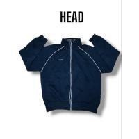 ราคา เสื้อแจ็คเก็ต HEAD มือสอง สีกรม สภาพดี อก44S084⚡ (27569216479)
