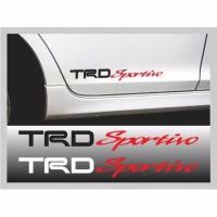 ราคา (Ready Stock)S86# 2pcs TRD Sportivo Side Door Vinyl Sticker (46204374336)