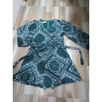 ราคา ชุดจั๊มสูทขาสั้น สีเขียว (41021861132)