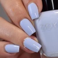 ราคา พร้อมส่ง Zoya Emerson ยาทาเล็บสีฟ้าอ่อนเบบี้บลู soft and modern baby blue creme finish % (6528117627)