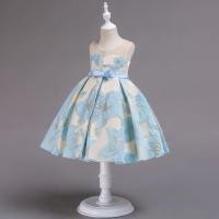 ราคา Gd32451 พร้อมส่งชุดเดรสออกงานเด็กสีฟ้า ชุดราตรีเด็กทรงสั้น สวยเรียบหรูดูสง่า ชุดออกงานการแสดงเด็ก (3209685477)