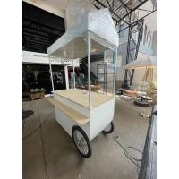 ราคา รถเข็นขายของ#รถโชว์สิ้นค้าขนาดยาว140กว้าง70 สูงรวมหลังคา220cm (25226859398)