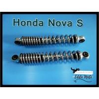 ราคา REAR SHOCK SET "CHROME" Fit For HONDA NOVA S // โช๊คหลัง สปริง โครเมี่ยม (8387335623)