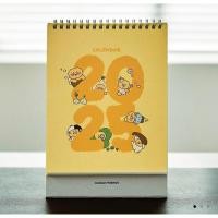 ราคา (พร้อมส่ง) 2025 calendar desk ปฏิทินตั้งโต๊ะ kakao friends (26317193902)