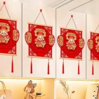 ราคา TB Spot Goods#2026New Year Electric Shaking Head God of Wealth Pendant Fortune Decoration Year of the Horse Home Living Room Background Wall Spring Festival Arrangement11TT (48053955276)