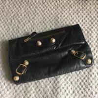 ราคา Clutch bag หนังแกะแท้ สไตล์Balenciaga (7633239317)