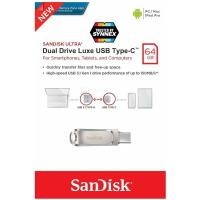 ราคา SanDisk Ultra® Dual Drive Luxe USB Type-C 64GB (SDDDC4-064G-G46)แฟลชไดรฟ์ ไดร์ฟ OTG สำหรับโทรศัพท์ แทปเลท Tabet iPad Pro (6828105357)