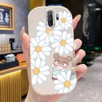 ราคา เคสสำหรับ OPPO A5 2020 A9 2020 เคสโทรศัพท์ดอกไม้ผู้หญิงกันกระแทกกลมและอ้วน (42377873157)