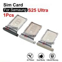ราคา สําหรับ Samsung Galaxy S25Ultra ถาดซิม Dual Sim Card Holder Slot Replacement Part Black Silver Gold (52105247216)