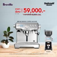 ราคา Hillkoff : เครื่องชงกาแฟ Breville BES920 + เครื่องบด Breville BCG820 (เครื่องชงสีดำ) (7363087518)