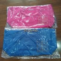ราคา ของพรีเมี่ยม ธ.ออมสิน กระเป๋าหิ้วใบใหญ่ กระเป๋าผ้า พื้นสีฟ้า ชมพู มีลายไทยพื้นเมือง ธนาคารออมสิน กระเป๋าสะพาย GSB (6173794142)