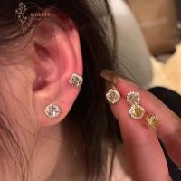 ราคา Roselife ต่างหูคริสตัลสตั๊ด 1 คู่ หรูหราและ hypoallergenic พร้อมกล่องบรรจุภัณฑ์สวยงาม (41861538808)