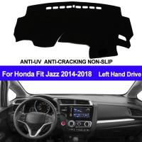 ราคา TAIJS Car Dashboard Cover For Honda Fit Jazz 3th 2014 2015 2016 2017 2018 Dash Mat Dash Pad DashMat (55655559237)