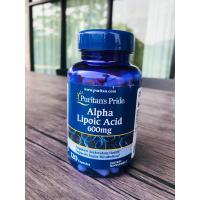 ราคา Puritan’s pride Alpha Lipoic Acid 600 mg.120 capsule (29712837059)