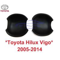 ราคา สีดำด้าน ถาดรองมือเปิด ประตู Toyota Hilux Vigo 2005-2015 โตโยต้า วีโก้ แชมป์ ฟอร์จูเนอร์ เบ้ารองมือเปิด ถ้วยมือเปิด (14247284316)