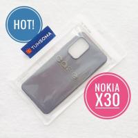 ราคา (พร้อมส่ง) เคสซิลิโคน Nokia X30 สีเทา (21885358741)