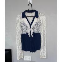 ราคา เสื้อเชิ้ตลูกไม้แขนยาว (17996275289)