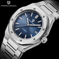 ราคา ใหม่ Pagani Design นาฬิกา 40 มม.นาฬิกาอัตโนมัติ seiko NH35A 100M กันน้ํานาฬิกาผู้ชาย sapphire mechanical นาฬิกา PD-1673 (25537403738)