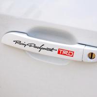 ราคา 4 ชิ้น/เซ็ต TRD Racing Development ประตูสติกเกอร์ Decals จัดแต่งทรงผมรถยนต์สําหรับ TOYOTA Corolla 2014 Avensis Rav4 Auris Yaris (28107152283)