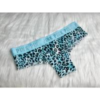 ราคา Pink by Victoria’s Secret แท้ ใหม่ ป้ายห้อย - ลายเสือ สีฟ้า - งามตามหา สวยมาก ผ้าลูกไม้ ขอบแบรนด์ (VS32) (16623710583)