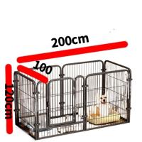 ราคา กรงหมา 200x100x120cm/180x90x100cm คอกสุนัข กรงหมาขนาดใหญ่ กรงสุนัข คอกหมา กรงสุนัขขนาดใหญ่ คอกหมาพับได้ กรงสุนัขพับได้ (17494651177)