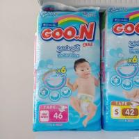 ราคา ผ้าอ้อมกูนน์พรีเมี่ยมแบบเทป ซึมซับดีเยี่ยม GOON 6แก้ว NB46 ,S42 ,M36 ,L30 (1938529355)