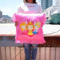 ราคา หมอนอิง จัตุรัส Ariel แอเรียล Snow White Jasmine & Belle เบลล์ Cinderella Aurora 16นิ้ว Disney Princess เจ้าหญิงดิสนีย์ (785784791)