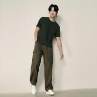 ราคา GIORDANO (Korea Collection) กางเกงคาร์โก้ผู้ชาย Men's Regular Cargo Pants 01115559 (43465443359)