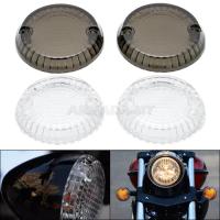 ราคา Motorcycle Turn Signal Light Indicator Lens Cover For Kawasaki Vulcan VN500 VN750 VN800/900/1500/16 (45502389871)