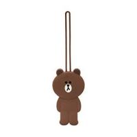 ราคา LINE Friends BROWN Luggage Tag สายคล้องกระเป๋า Brown ของแท้ 100% (1402997126)
